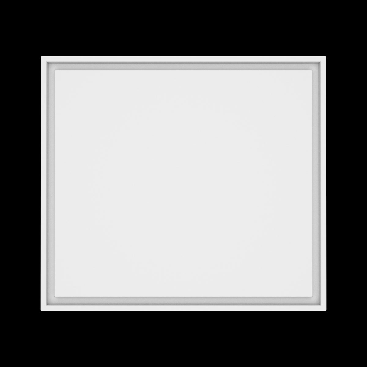 24x27 wall vent cover, top view