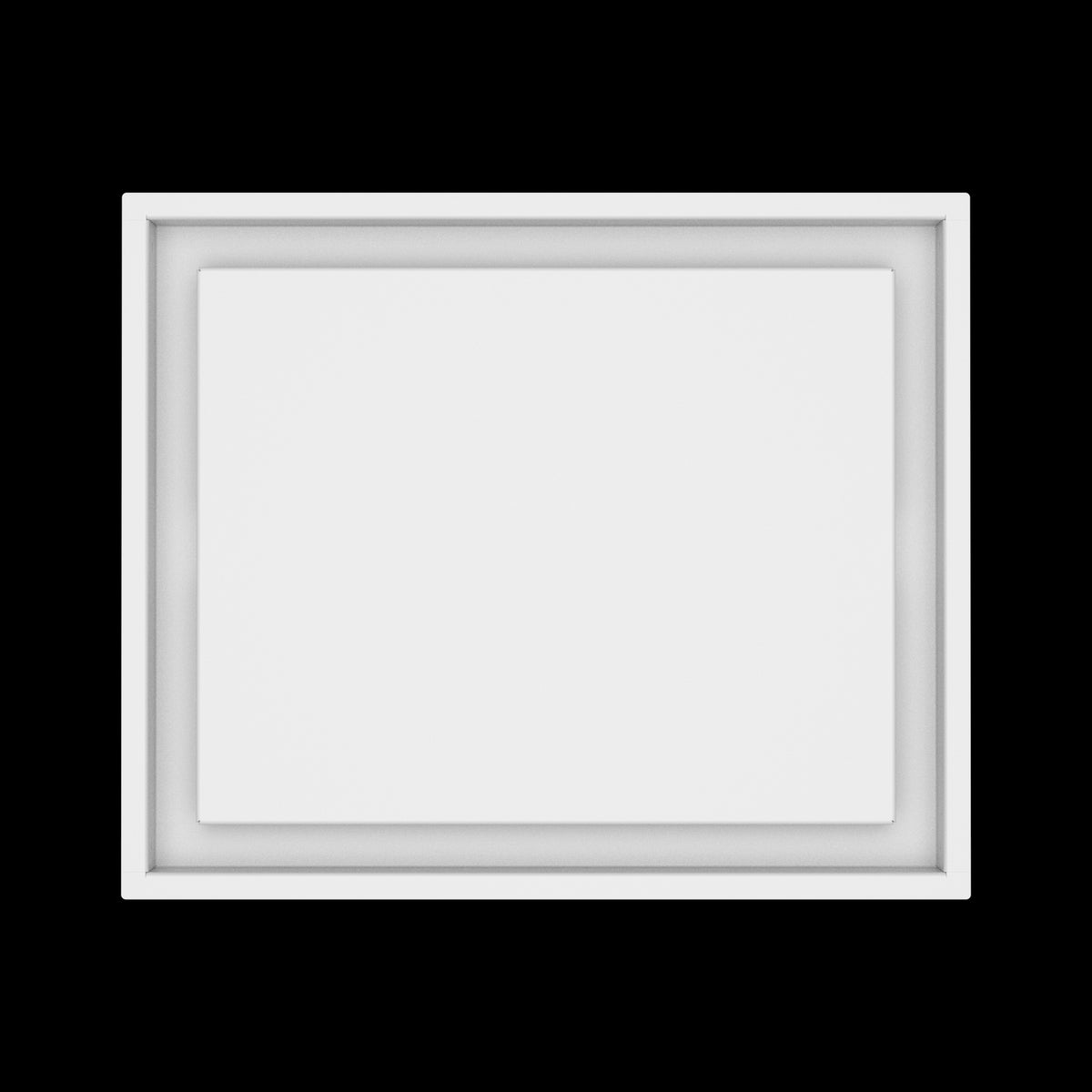 14x17 ceiling vent cover, top view