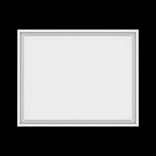19x24 wall vent cover, top view