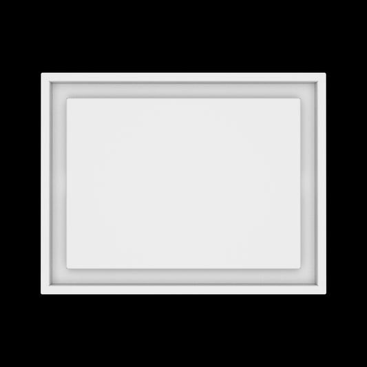 13x17 ceiling vent cover, top view
