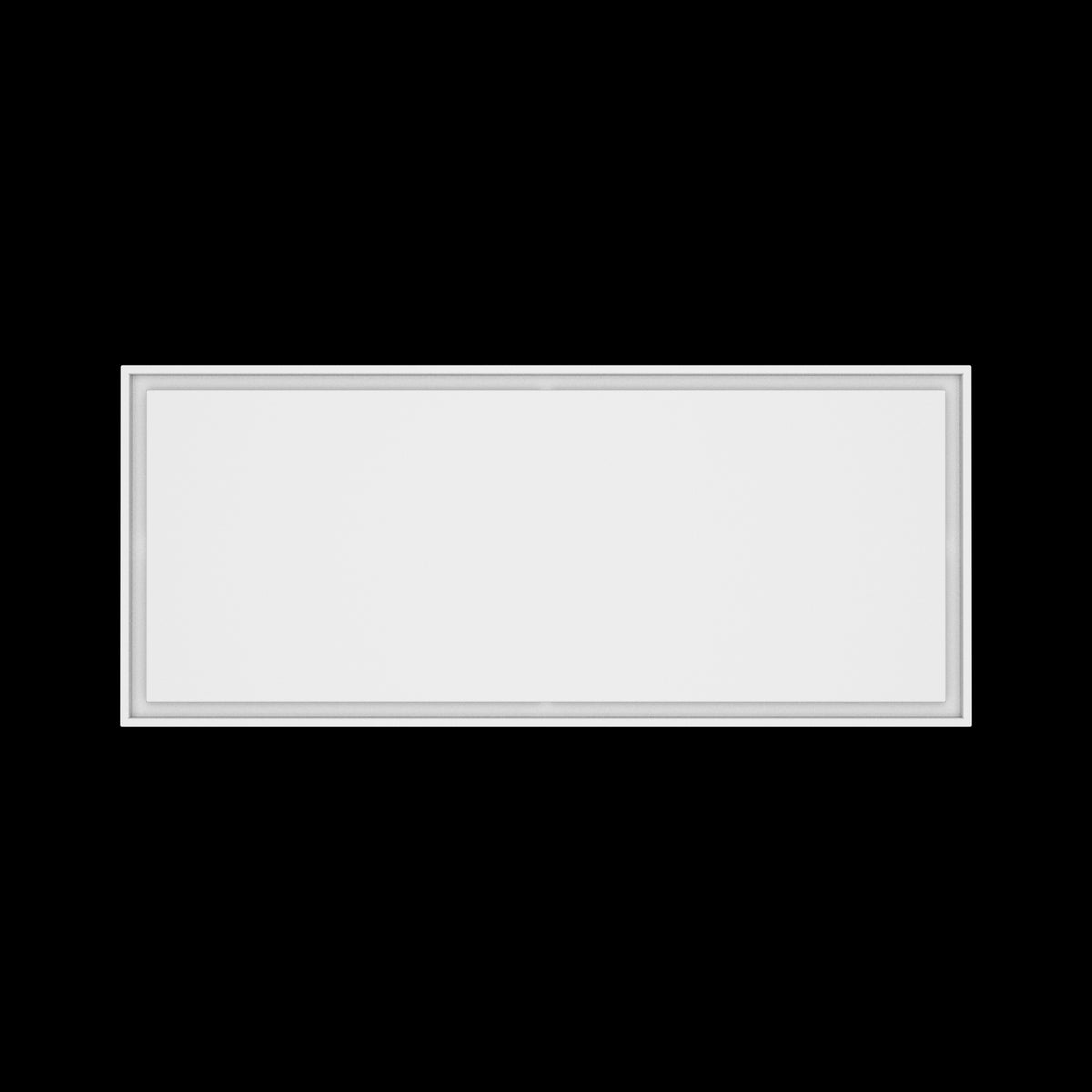 22x53 ceiling vent cover, top view