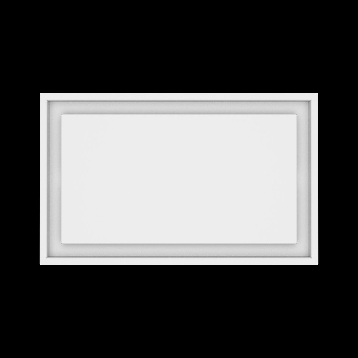 12x20 ceiling vent cover, top view