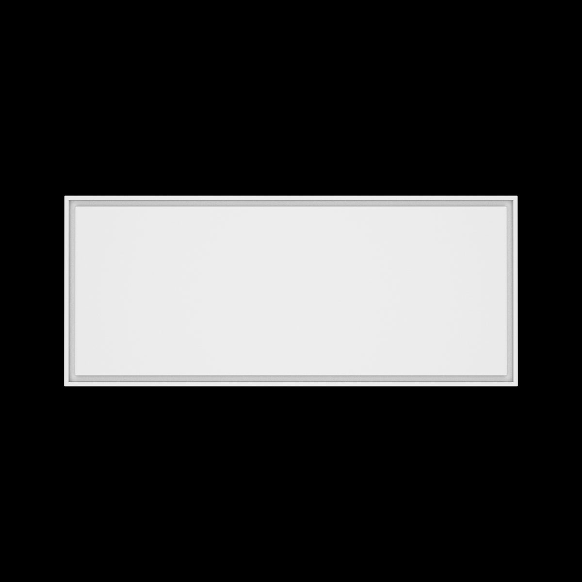 23x56 wall vent cover, top view