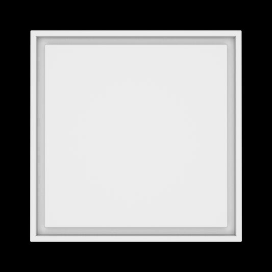 19x19 wall vent cover, top view