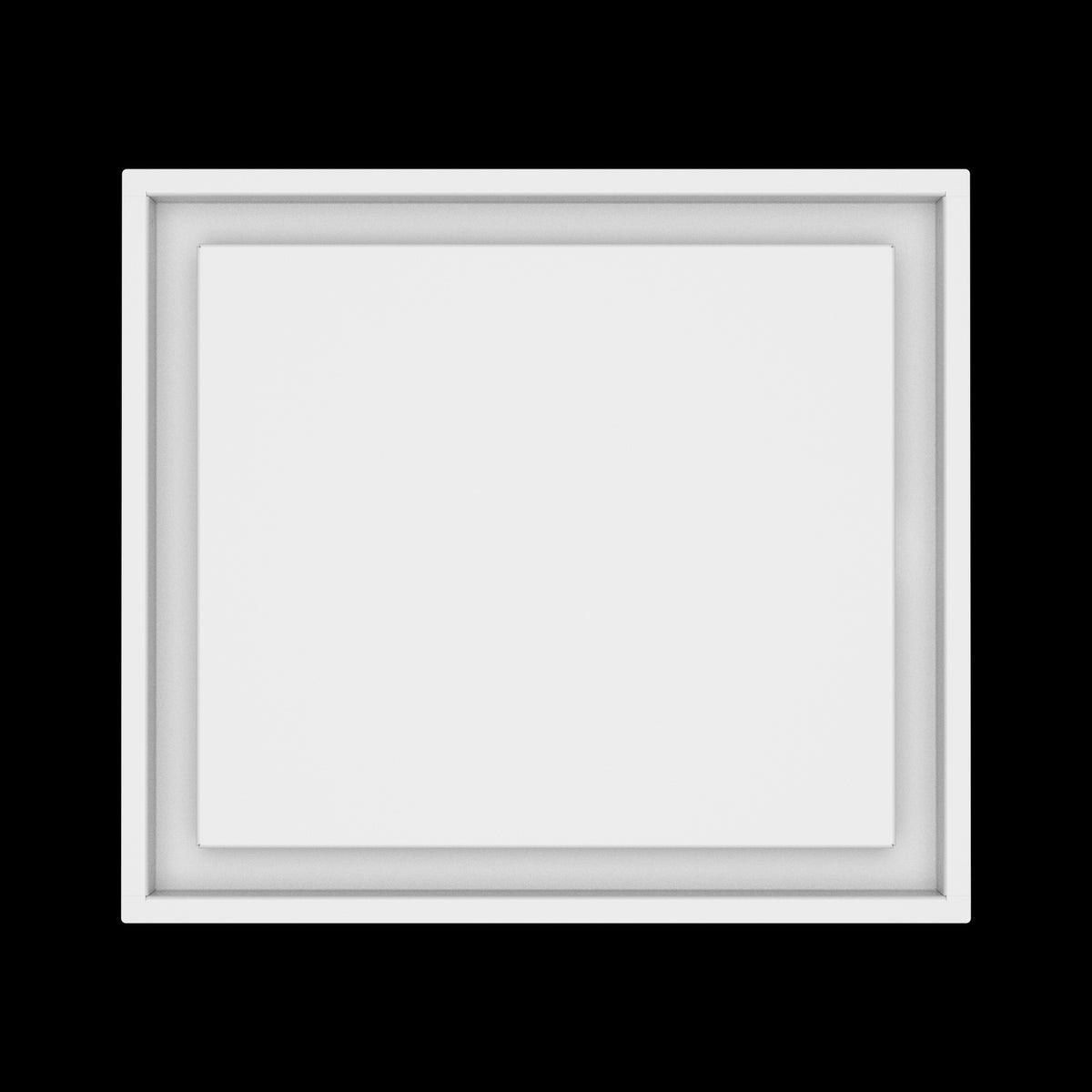 15x17 ceiling vent cover, top view