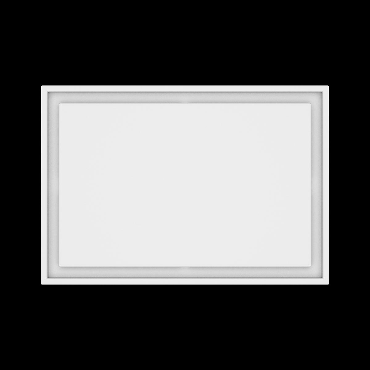 17x25 ceiling vent cover, top view