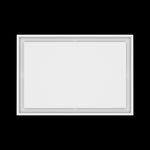 17x25 ceiling vent cover, top view