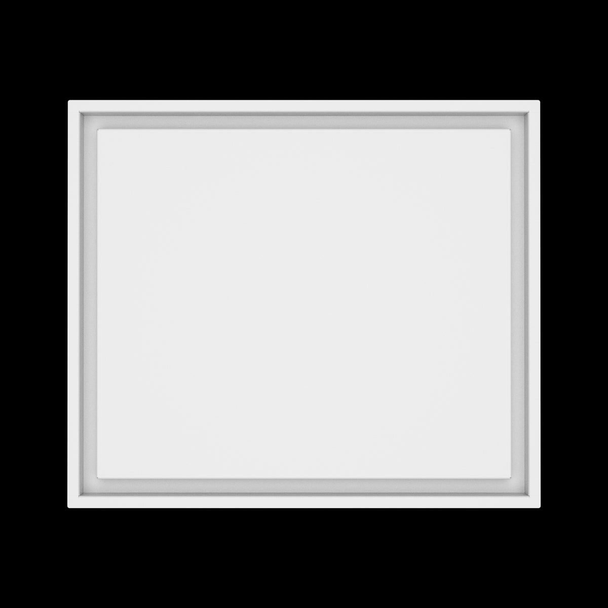 18x21 wall vent cover, top view