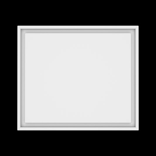 18x21 wall vent cover, top view