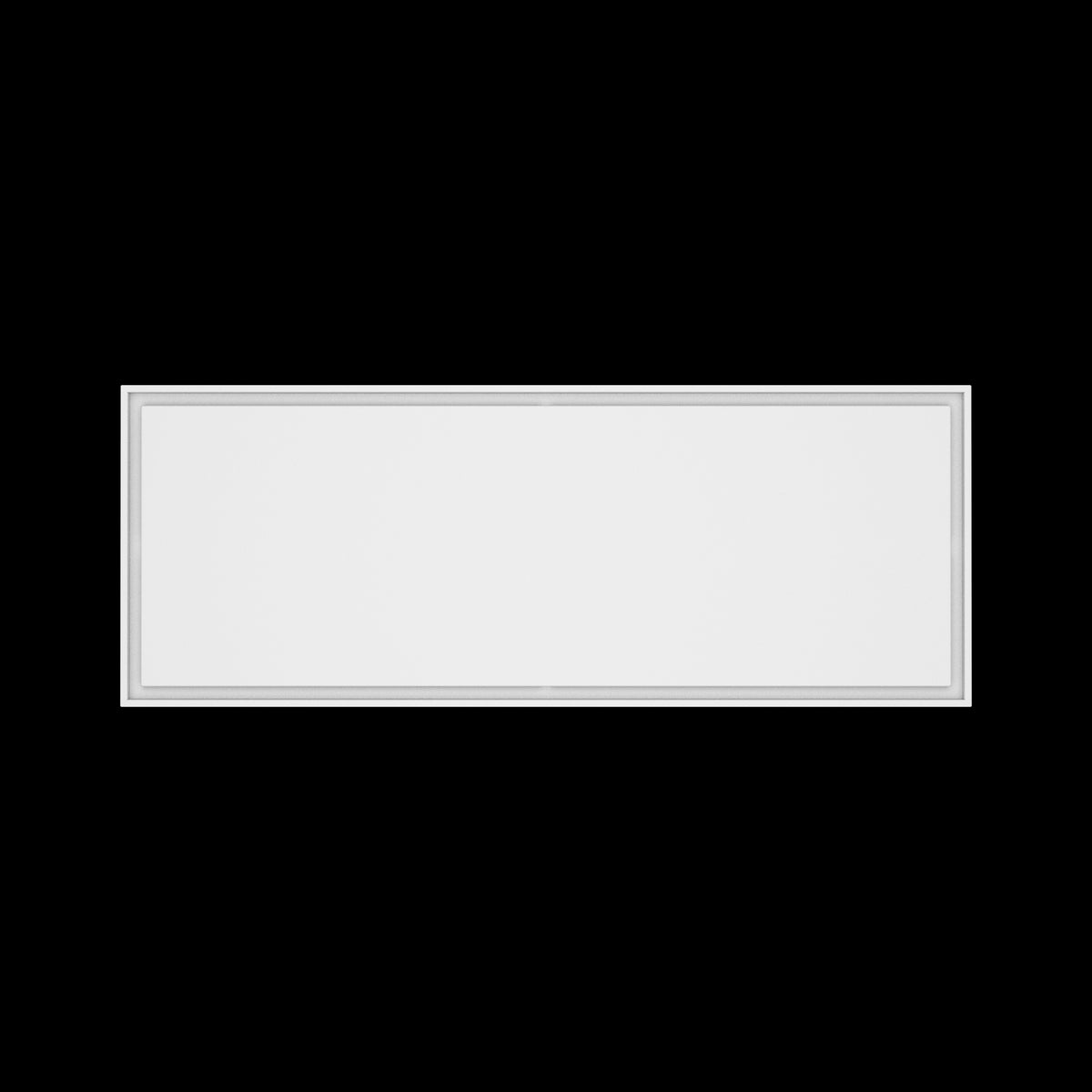 24x65 ceiling vent cover, top view
