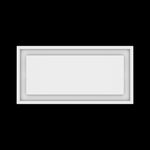 9x19 ceiling vent cover, top view