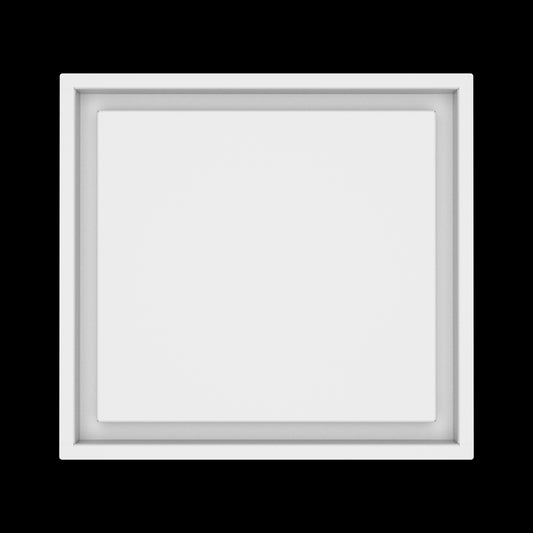 13x14 wall vent cover, top view