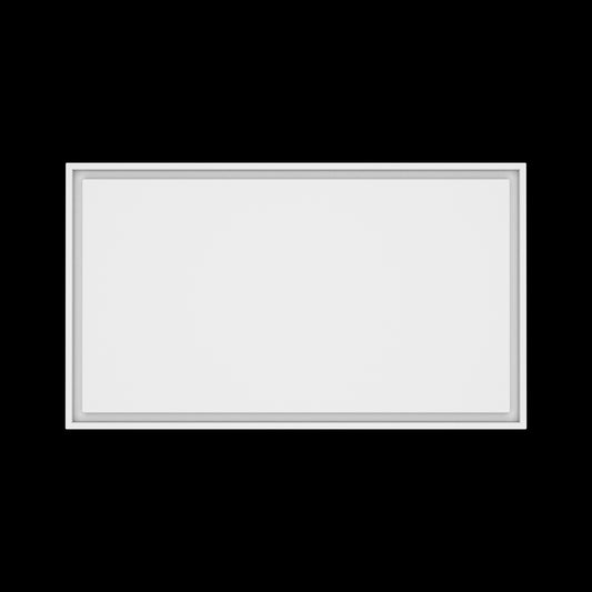 21x37 wall vent cover, top view