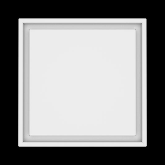 15x15 wall vent cover, top view