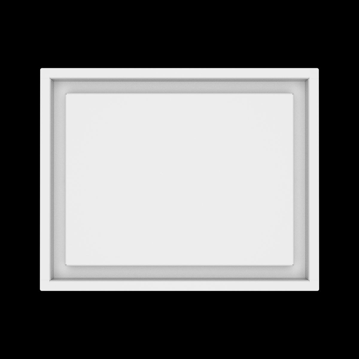 11x14 wall vent cover, top view