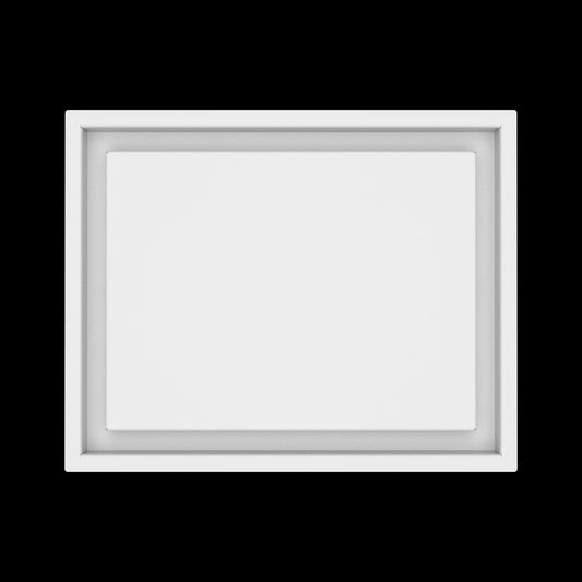 11x14 wall vent cover, top view