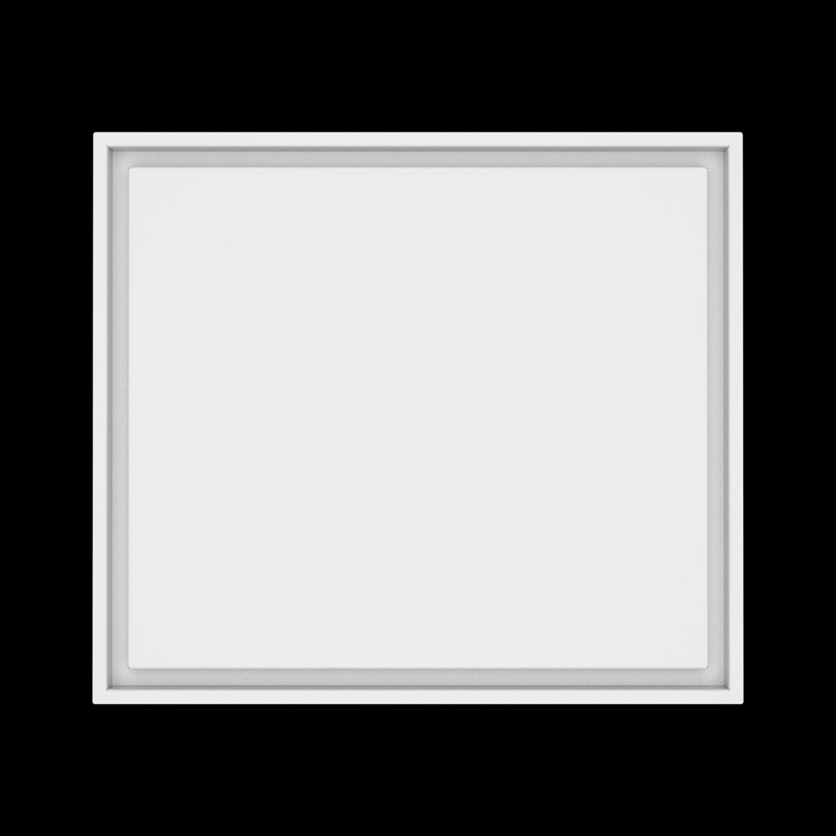 21x24 wall vent cover, top view