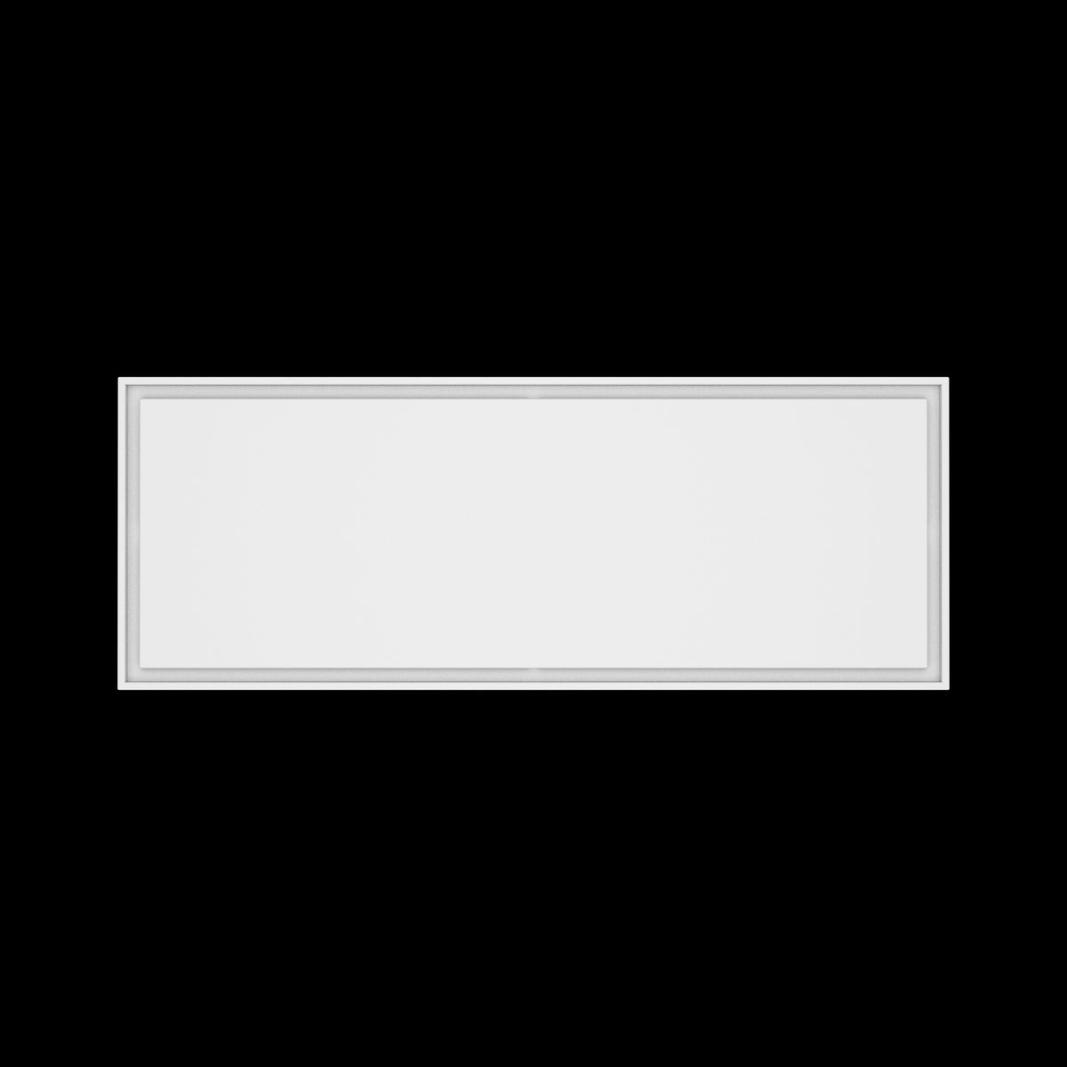 22x60 ceiling vent cover, top view