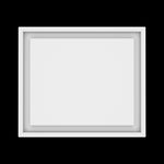12x14 wall vent cover, top view