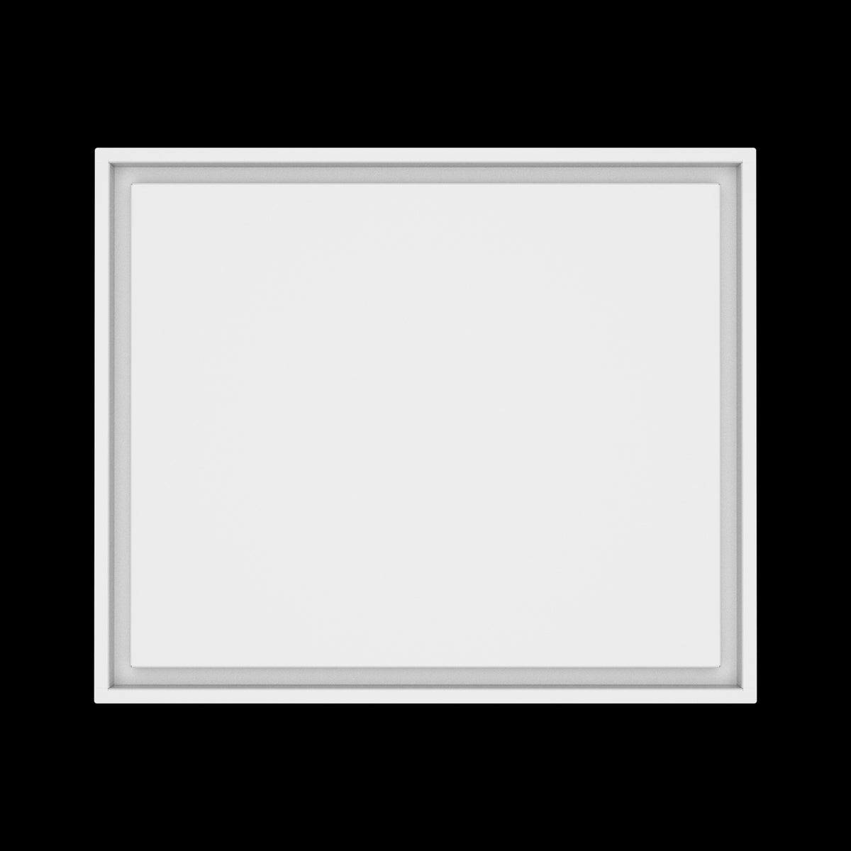 20x24 wall vent cover, top view
