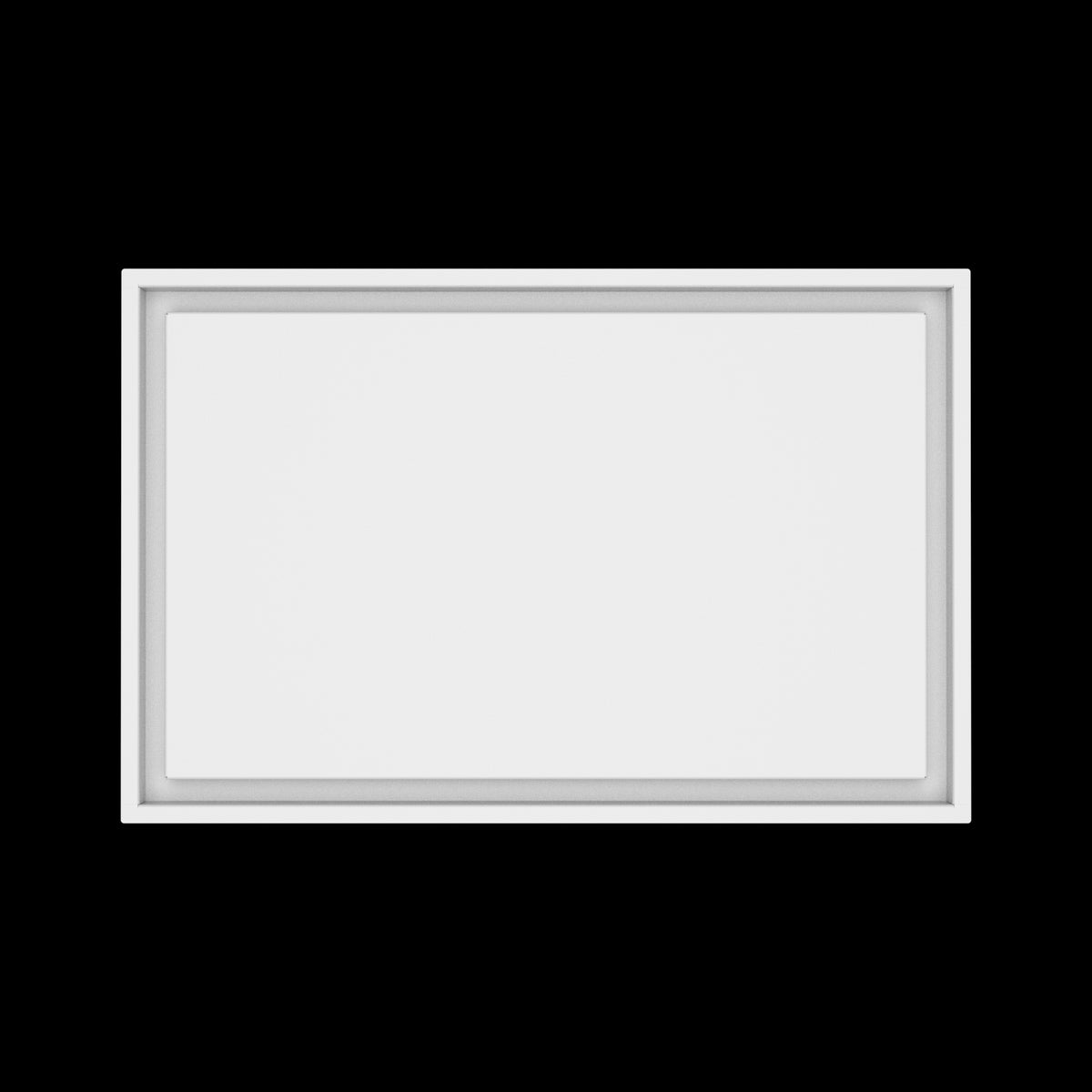 16x25 wall vent cover, top view