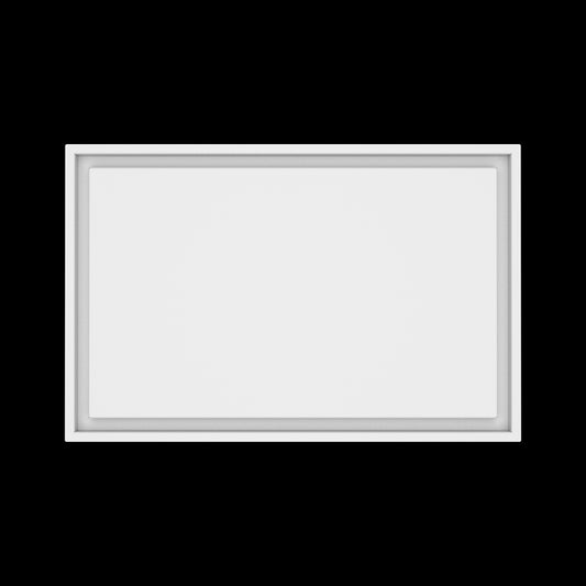 16x25 wall vent cover, top view