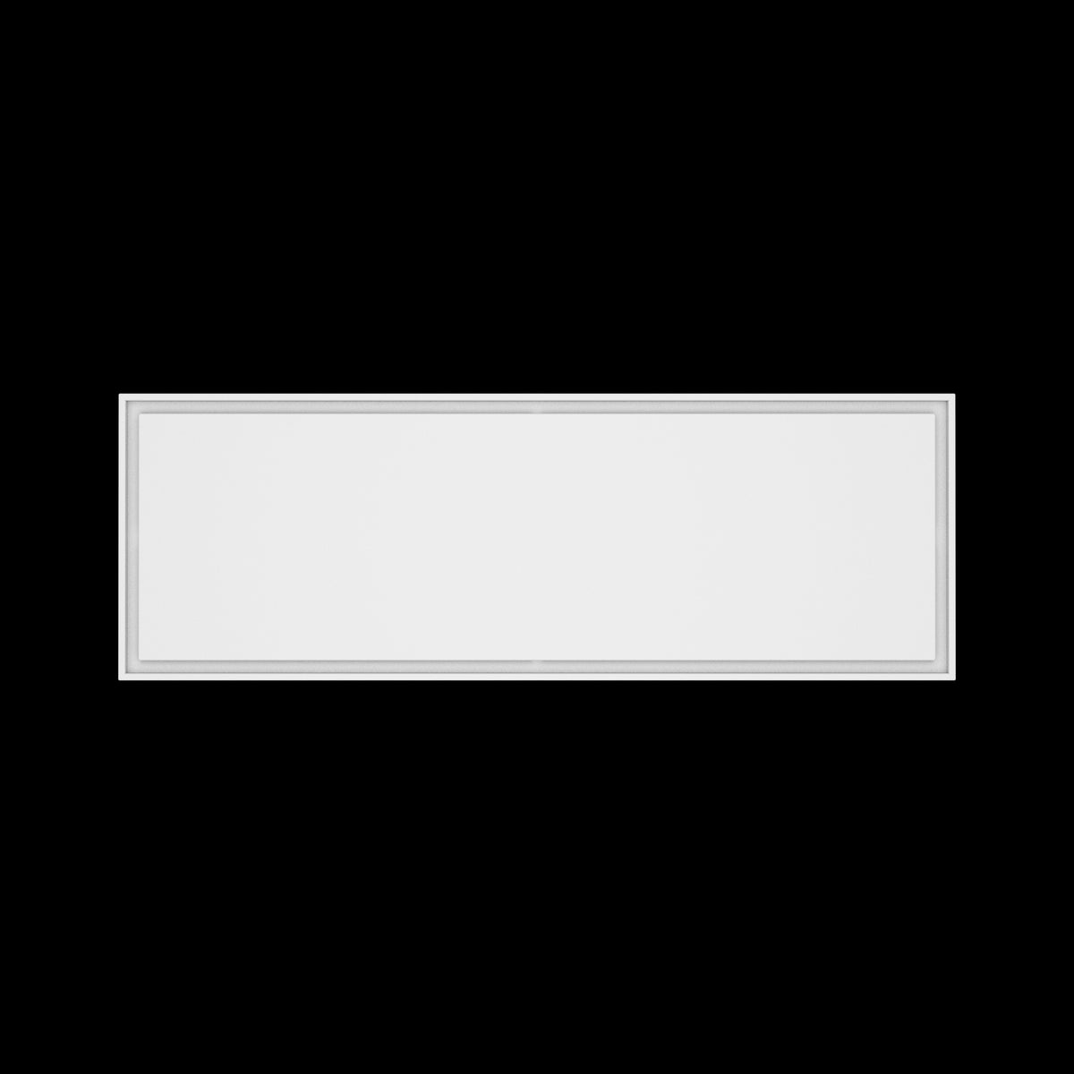 22x66 ceiling vent cover, top view