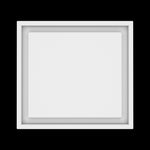 12x13 wall vent cover, top view