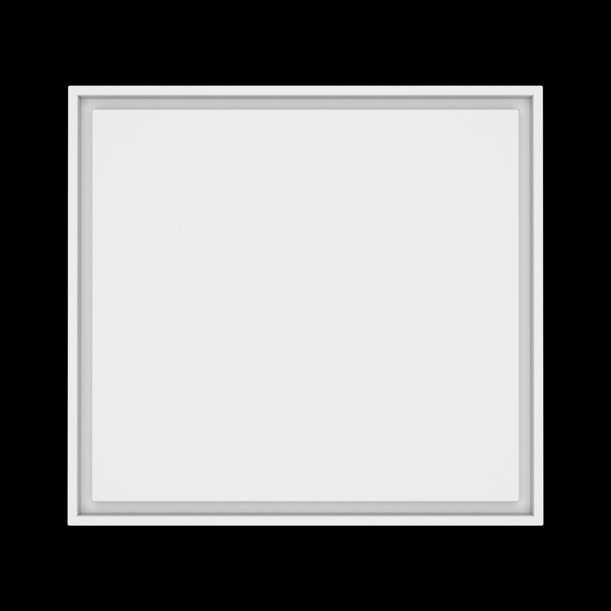 24x26 wall vent cover, top view