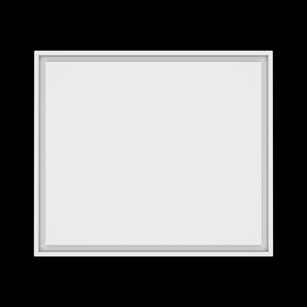 24x28 wall vent cover, top view
