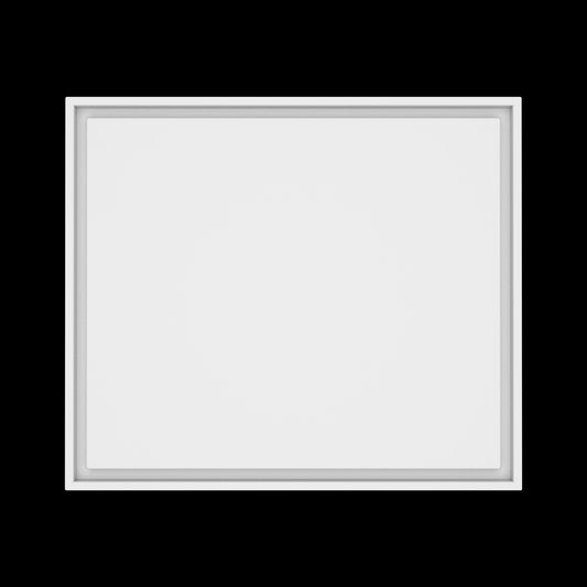 24x28 wall vent cover, top view