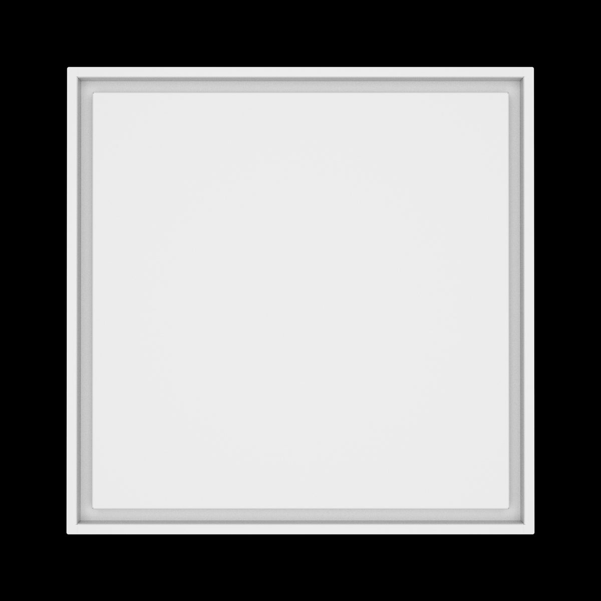 24x24 wall vent cover, top view
