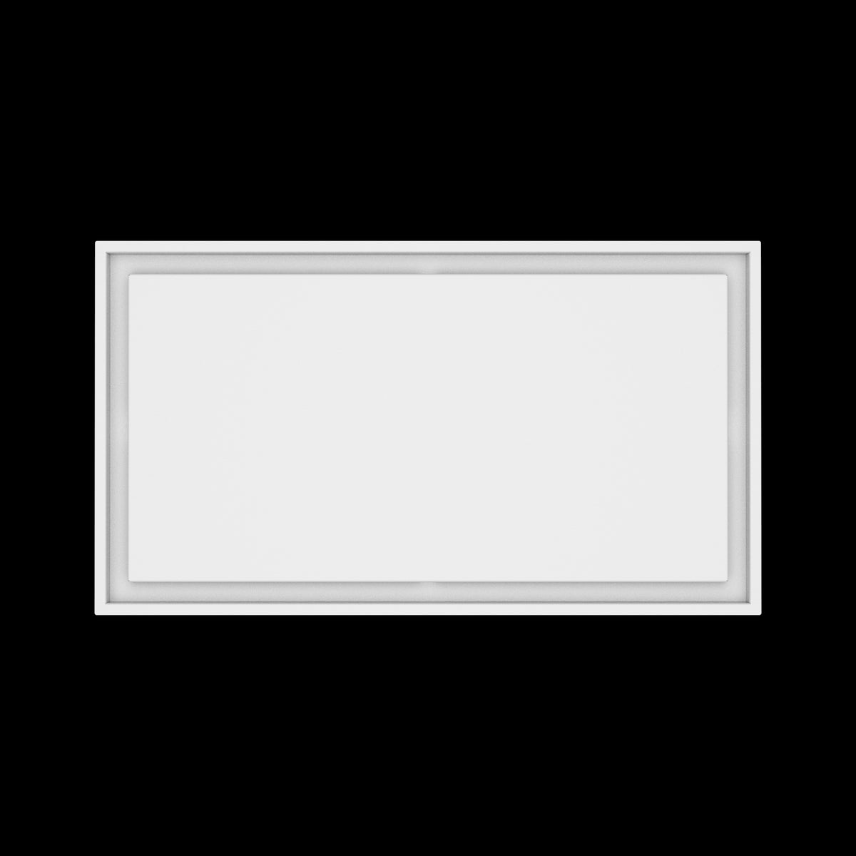17x31 ceiling vent cover, top view