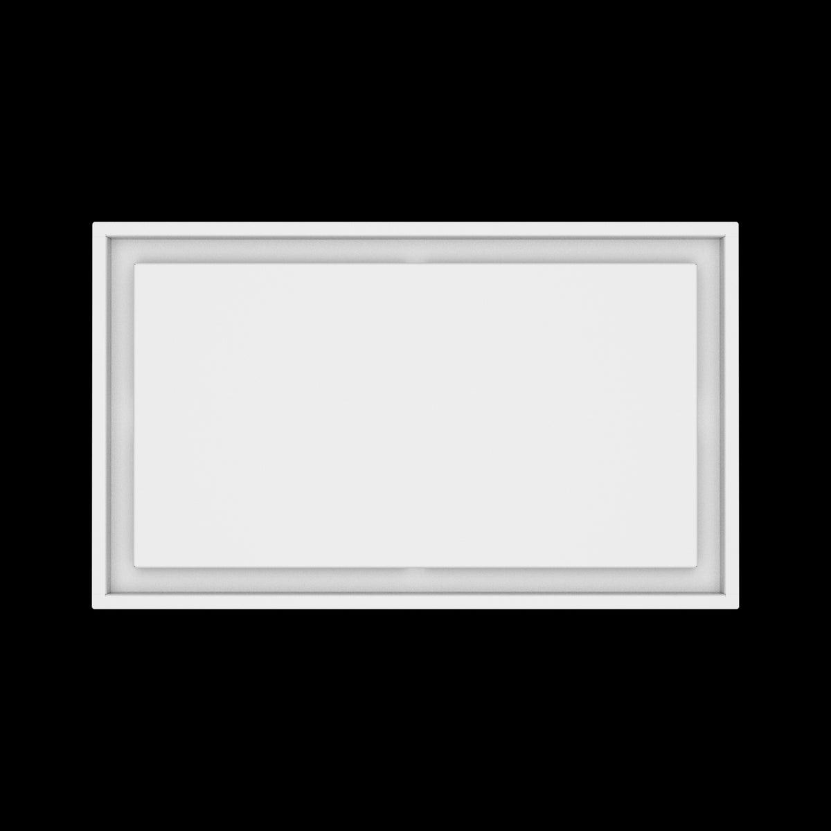 14x24 ceiling vent cover, top view