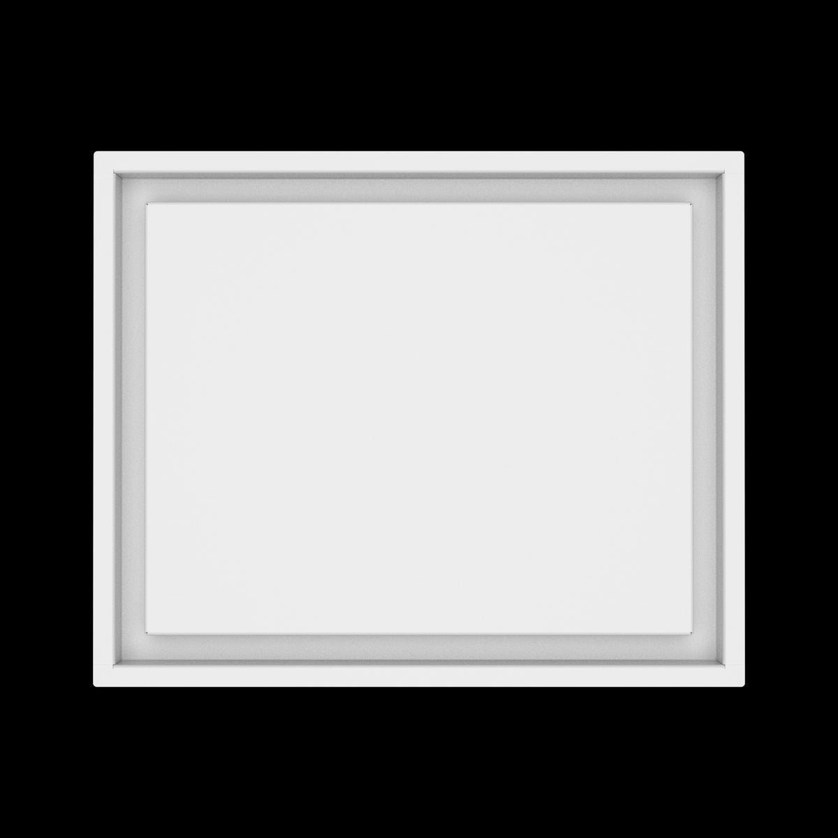 13x16 wall vent cover, top view