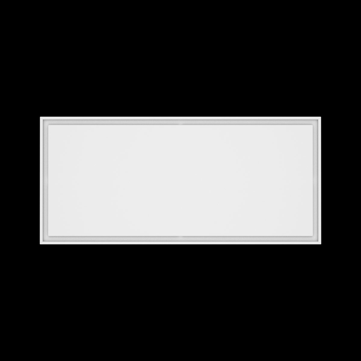 24x54 ceiling vent cover, top view