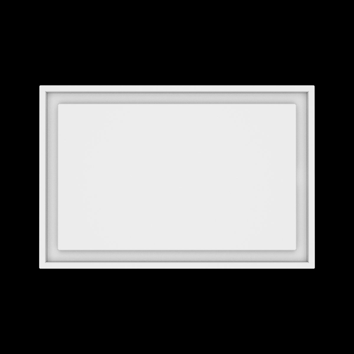 15x23 ceiling vent cover, top view