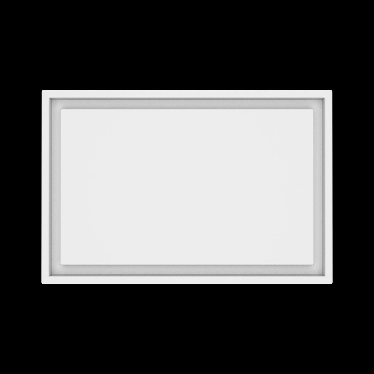 13x20 wall vent cover, top view