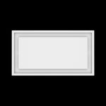 10x19 ceiling vent cover, top view