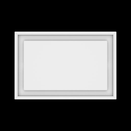 11x17 ceiling vent cover, top view