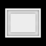 8x10 ceiling vent cover, top view