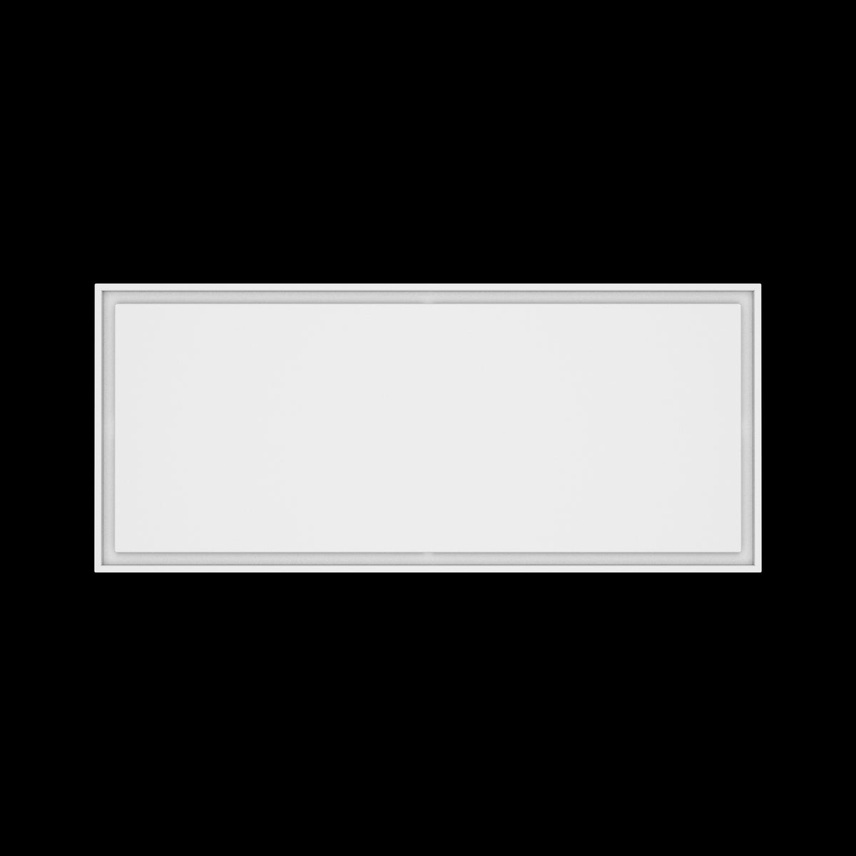 22x52 ceiling vent cover, top view