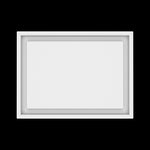 11x15 wall vent cover, top view