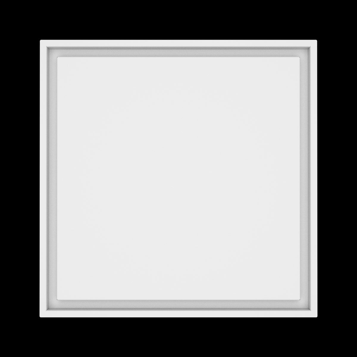 21x21 wall vent cover, top view