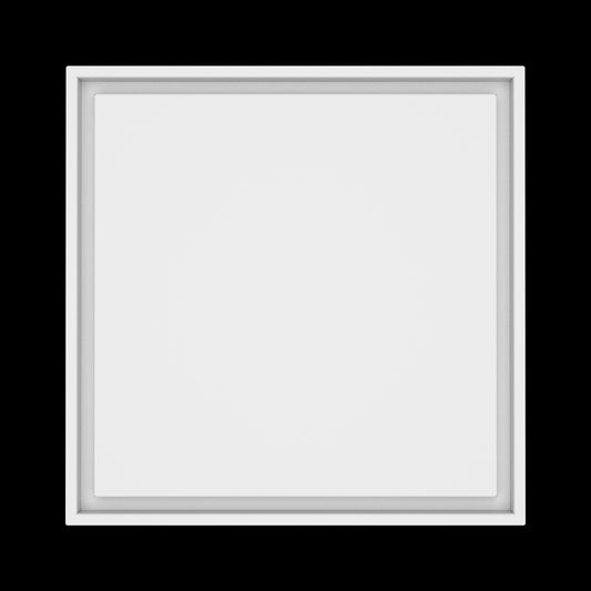 21x21 wall vent cover, top view