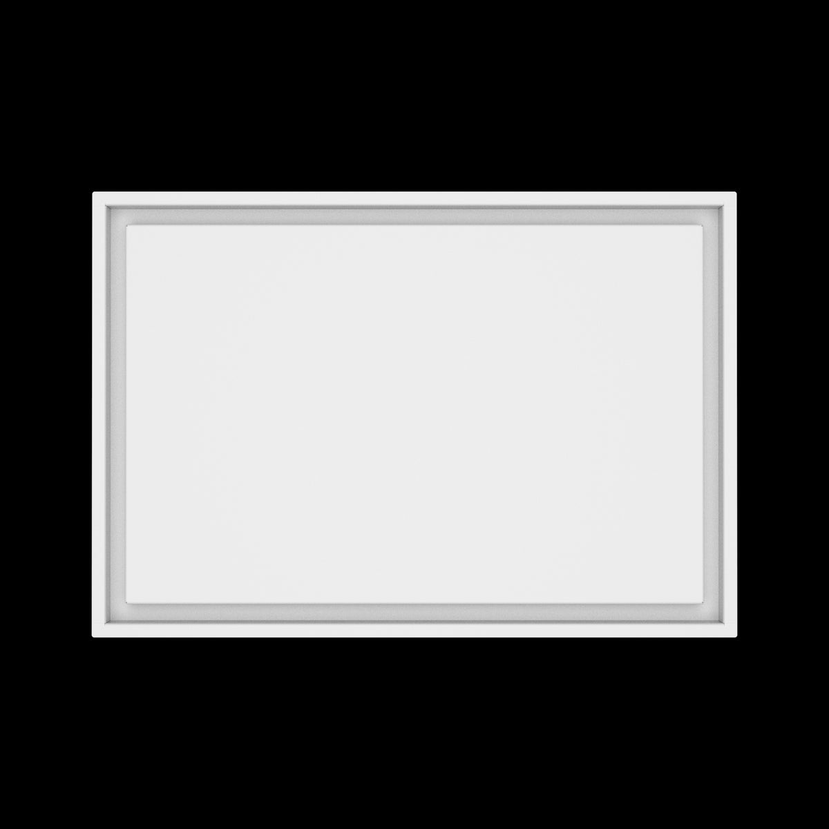 17x25 wall vent cover, top view