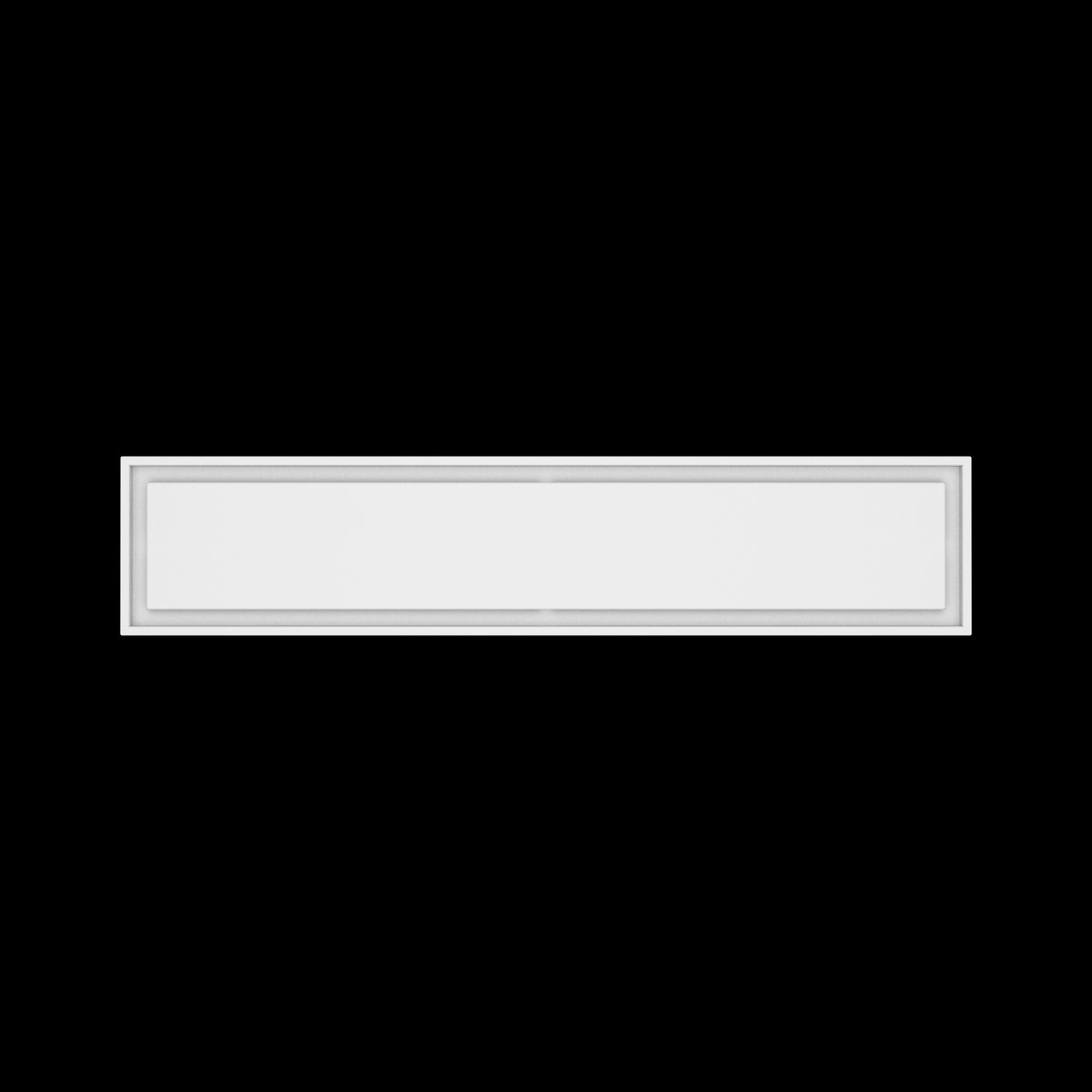10x51 ceiling vent cover, top view