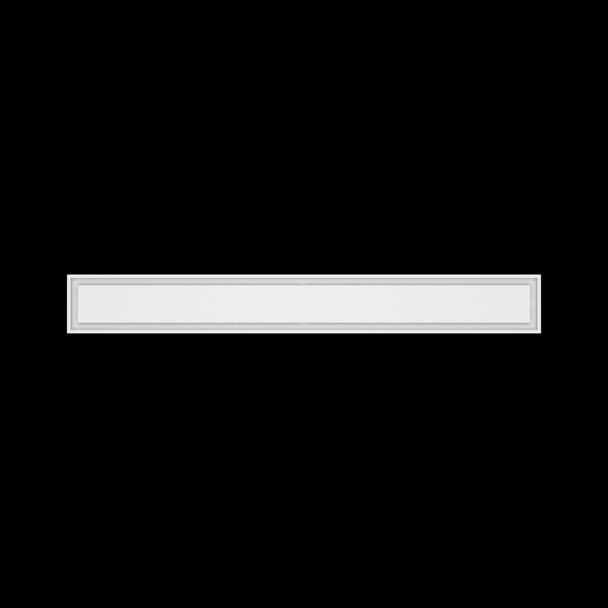 8x71 ceiling vent cover, top view