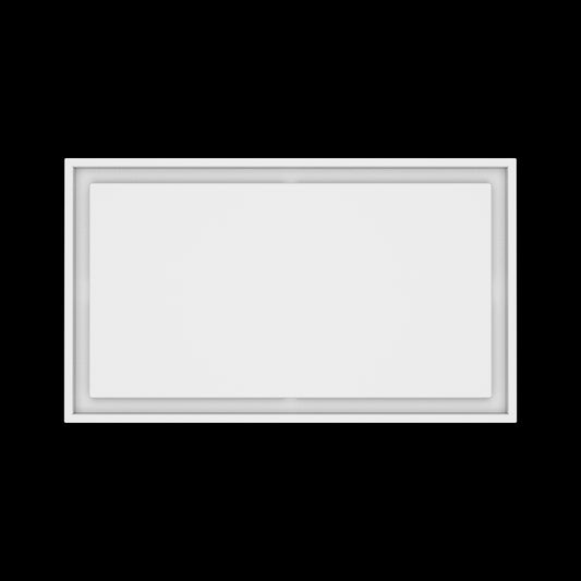 16x28 ceiling vent cover, top view