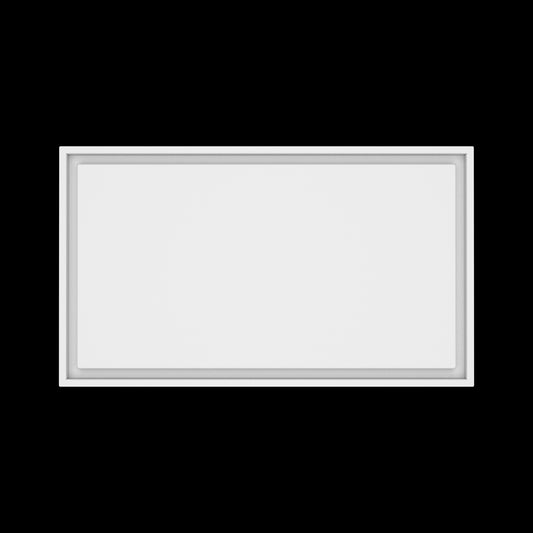 17x30 wall vent cover, top view